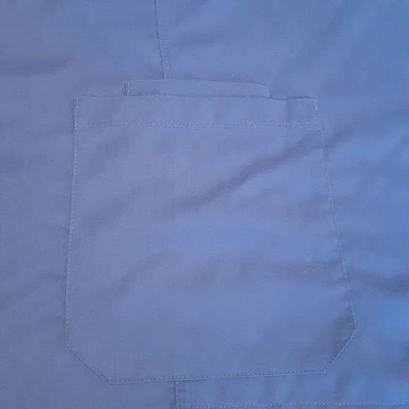 GREY'S ANATOMY #41460 VNECK SCRUB TOP in INDIGO/NAVY BLUE WOMENS SIZE 5XL. - Picture 2 of 8